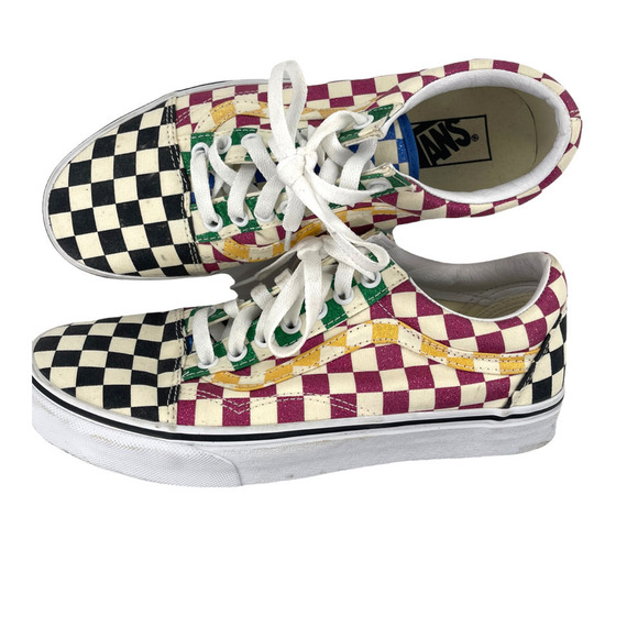 NEW VANS UNISEX OLD SKOOL GLITTER SNEAKER - Picture 4 of 8